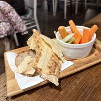 Entree di benvenuto, pane e cruditè   at Brac Libreria di Arte Contemporanea in Florence