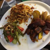 From their tasting menu at Brac Libreria di Arte Contemporanea in Florence