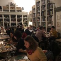 library dining room at Brac Libreria di Arte Contemporanea in Florence