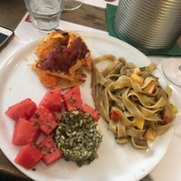 3 portions for €15 at Brac Libreria di Arte Contemporanea in Florence