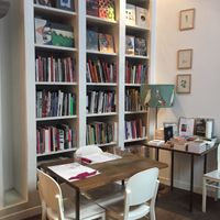 Library & art café  at Brac Libreria di Arte Contemporanea in Florence