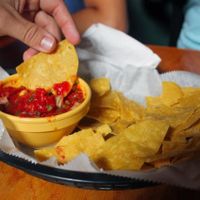Great salsa and chips! at Boca Fiesta in Gainesville