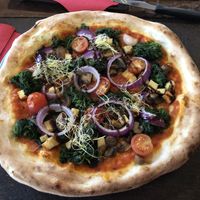 Pelato veganska pizza  at Rustika in Osijek