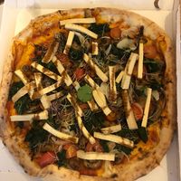 Pelato pizza  at Rustika in Osijek