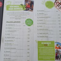 Veggie/Vegan choices at Le Feu in Hannover