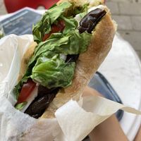 Vegan panini  at Bean Fifteen Espressobar in Berlin