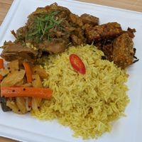 Daily special - jackfruit rendang  at Naked Earth Cafe in Central Singapore