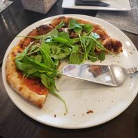 Deliciously prepared pizza at Out of the Fire in Easton