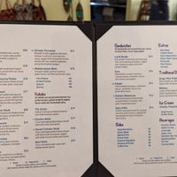 Vegan items marked. at Sultan Mediterranean Grill in Moab