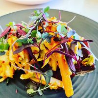 BBQ Beets at Liora in Baltimore