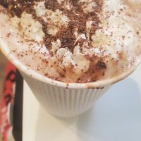 Mexican Hot Chocolate at Cajou Creamery in Baltimore