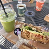 Half eaten sandwich 🤷‍♂️  at Drop in Ohrid