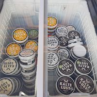Ice cream with 3 vegan options at Lycka in Meilen