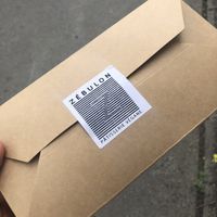 Cake box at Pâtisserie Zébulon in Montreal