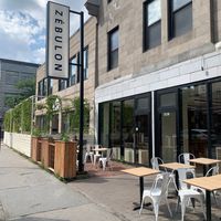 Store Front at Pâtisserie Zébulon in Montreal