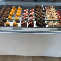 Dessert Case at Pâtisserie Zébulon in Montreal