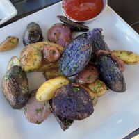 Fingerling potatoes   at Grace's Table in Napa
