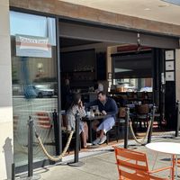 Great open air wall makes for fresh feelingg  at Grace's Table in Napa