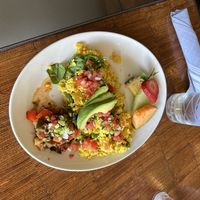 Outstanding Tofu Scramblee  at Grace's Table in Napa