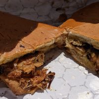 Cuban sandwich at Vegan Bodega in New Britain