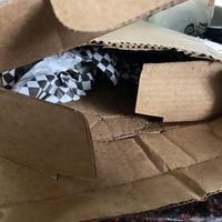 Poor packaging—- if you dont package it well, it’s not completely the UPS faultt  at WeVegan Cafe in Tampa