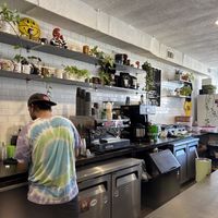 inside  at WeVegan Cafe in Tampa