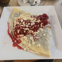 Chocolate and raspberry   at Naleśnikarnia Gramofon in Poznan