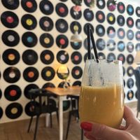 Mango shake  at Naleśnikarnia Gramofon in Poznan