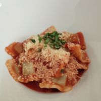Raviolis queso ricotta y espinaca at Il Mio Capriccio in Villeta