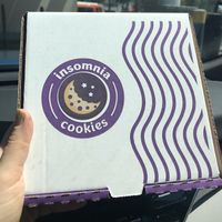Box at Insomnia Cookies in West Hollywood