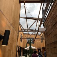 Nice courtyard! at Kate's Ice Cream in Portland