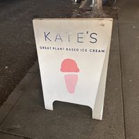 Yay!   at Kate's Ice Cream in Portland