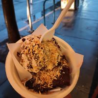 Brownie sundae at Kate's Ice Cream in Portland