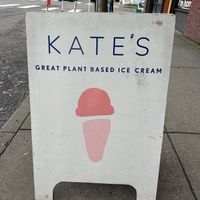   at Kate's Ice Cream in Portland