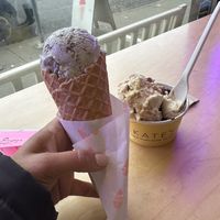   at Kate's Ice Cream in Portland