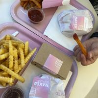 our order at Naked Burger - 6ème in Paris