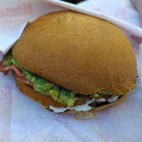 Chick'n Avocado burger (Dec 2021) at Naked Burger - 6ème in Paris
