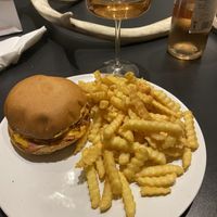 The “cheesy bacon” burger. Yummy.  at Naked Burger - 6ème in Paris