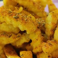 French fries with cajun at Naked Burger - 6ème in Paris