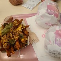 Loaded fries at Naked Burger - 6ème in Paris