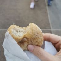 Pineapple, still warm :) at OMG Decadent Donuts in Surfers Paradise