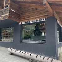 Outside at Arctic in Verbier