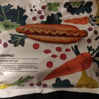 Veggie hot dogs from the shop downstairs at IKEA - Shibuya in Tokyo