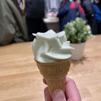 Kiwi soft ice   at IKEA - Shibuya in Tokyo