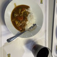 veggie curry 300-400 yen  at IKEA - Shibuya in Tokyo