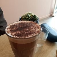 Mocha with oat milk at Nāmaka in Broadstairs