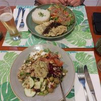 Hoofdgerechten at Santo Seitan in Sao Miguel