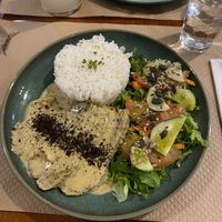 Seitan Steak  at Santo Seitan in Sao Miguel