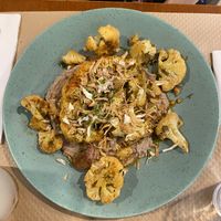 Cauliflower Steak  at Santo Seitan in Sao Miguel