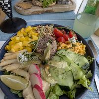 Quinoa salad at Sea View in Porto Moniz